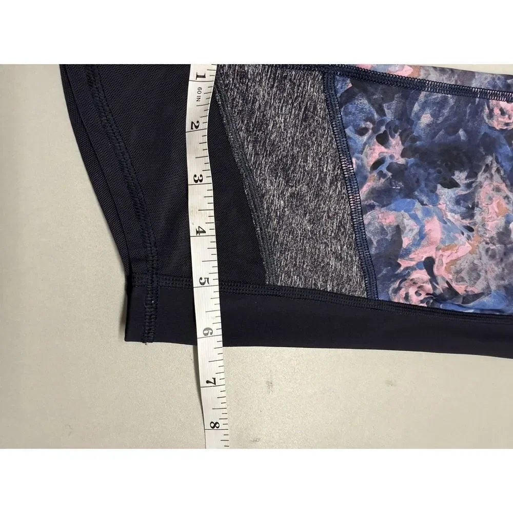 Lululemon If You're Lucky Crop *Full-On Luxtreme. Active Wear. Sz 12